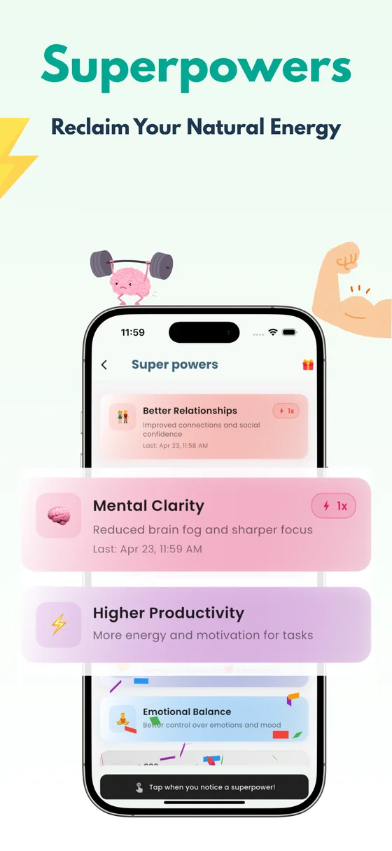 Superpowers: the benefits you get back